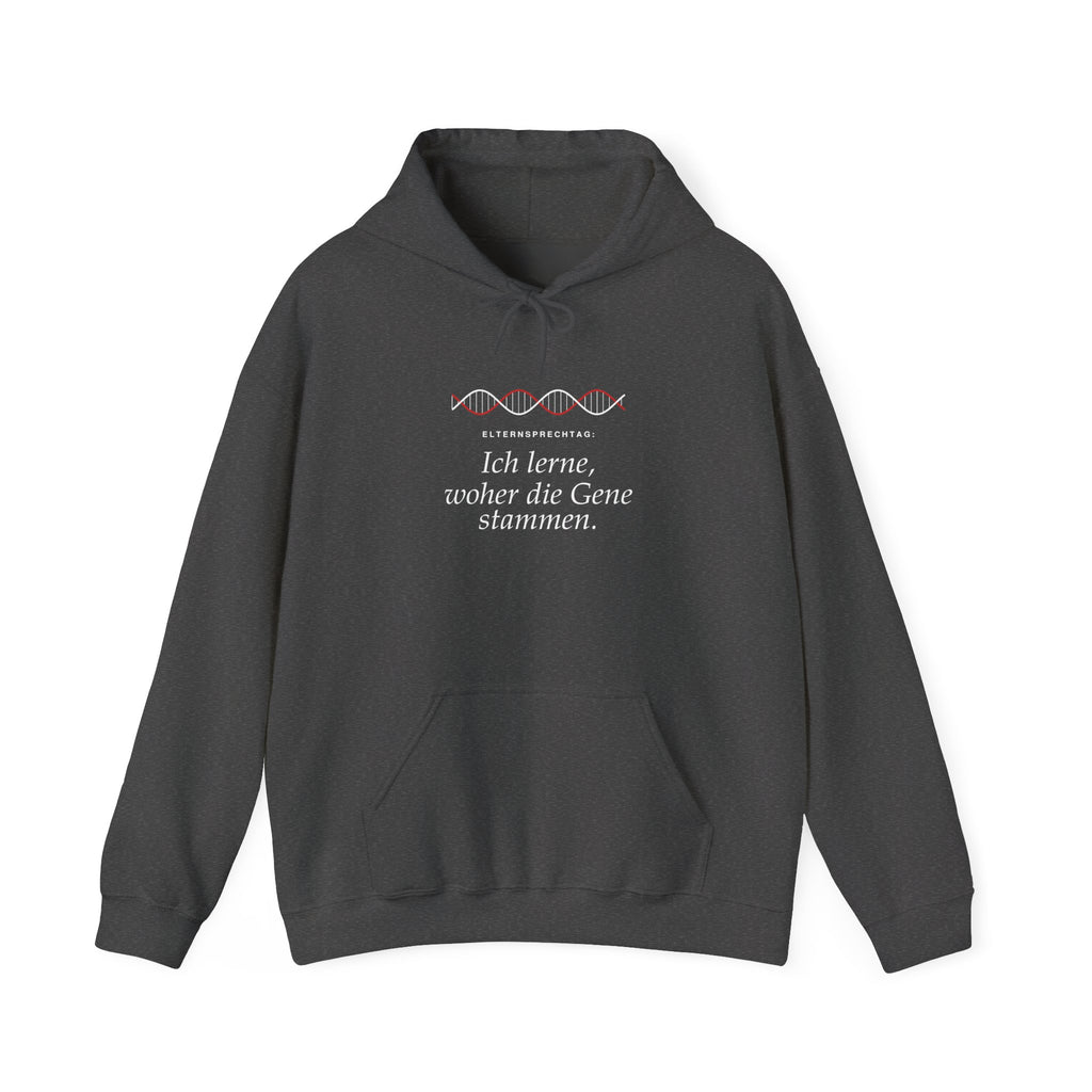 Elternsprechtag: Ich lerne, woher die Gene stammen · Lehrer Hoodie