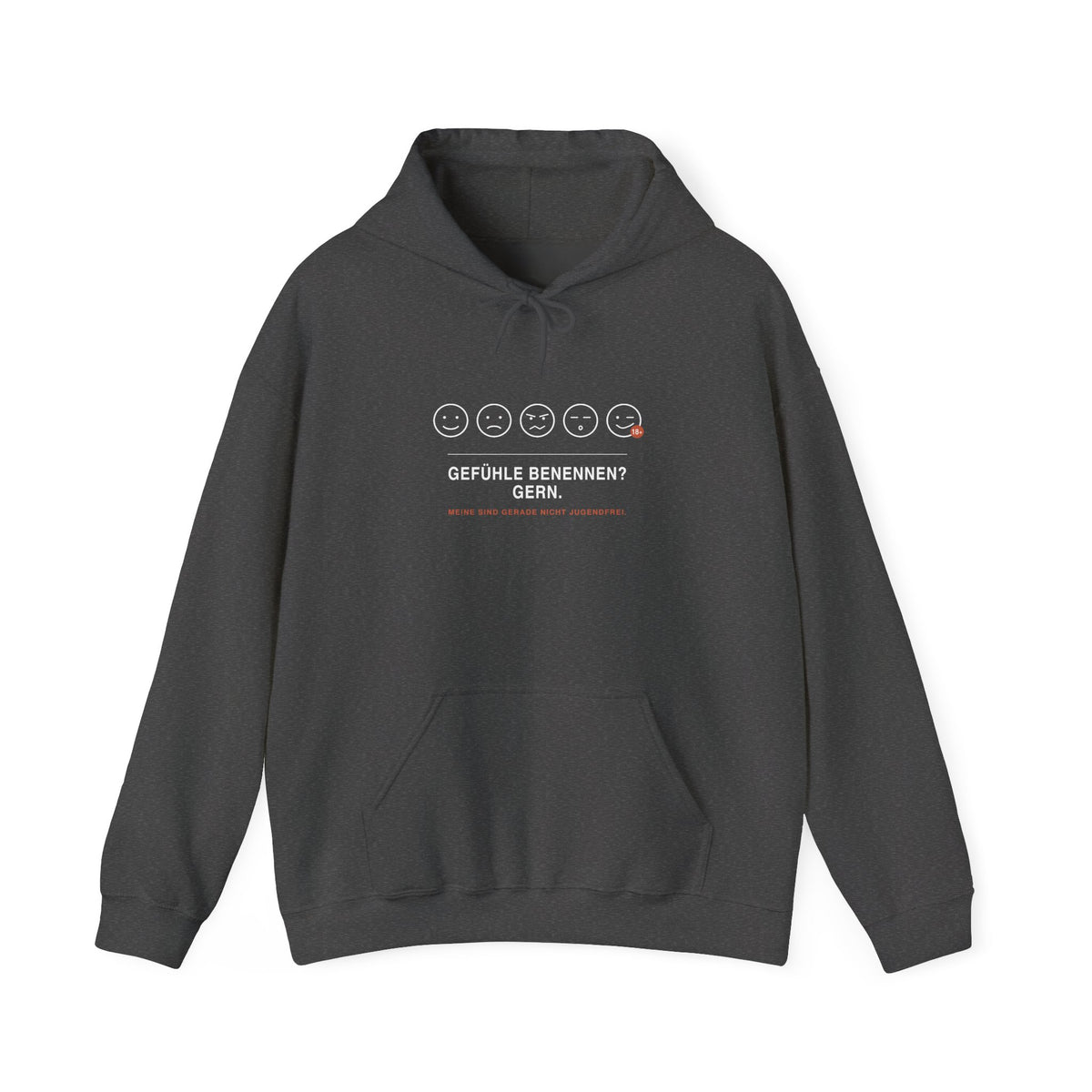 Gefühle benennen? Gern. Meine sind gerade nicht jugendfrei · Erzieher Hoodie