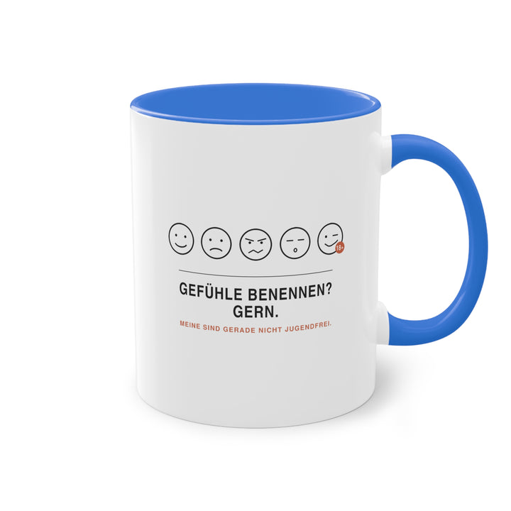 Gefühle benennen? Gern. Meine sind gerade nicht jugendfrei