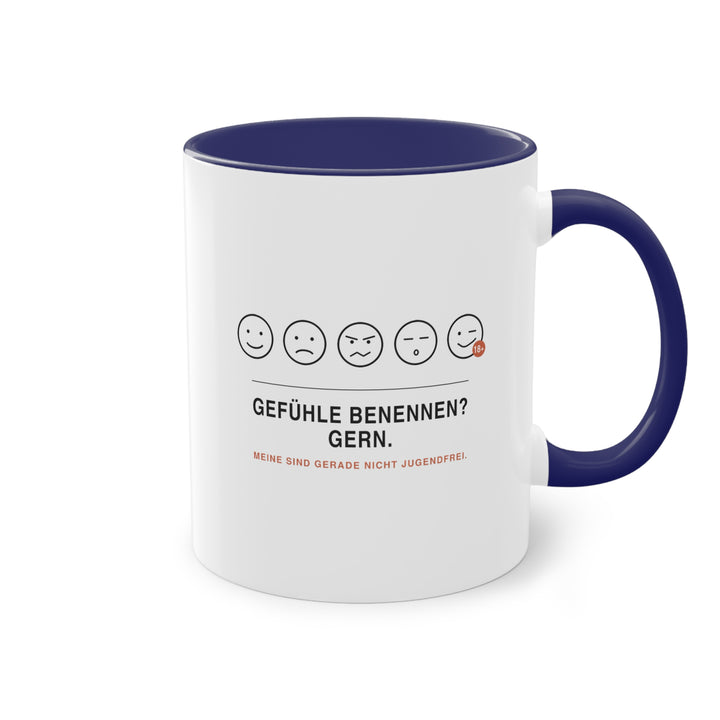 Gefühle benennen? Gern. Meine sind gerade nicht jugendfrei