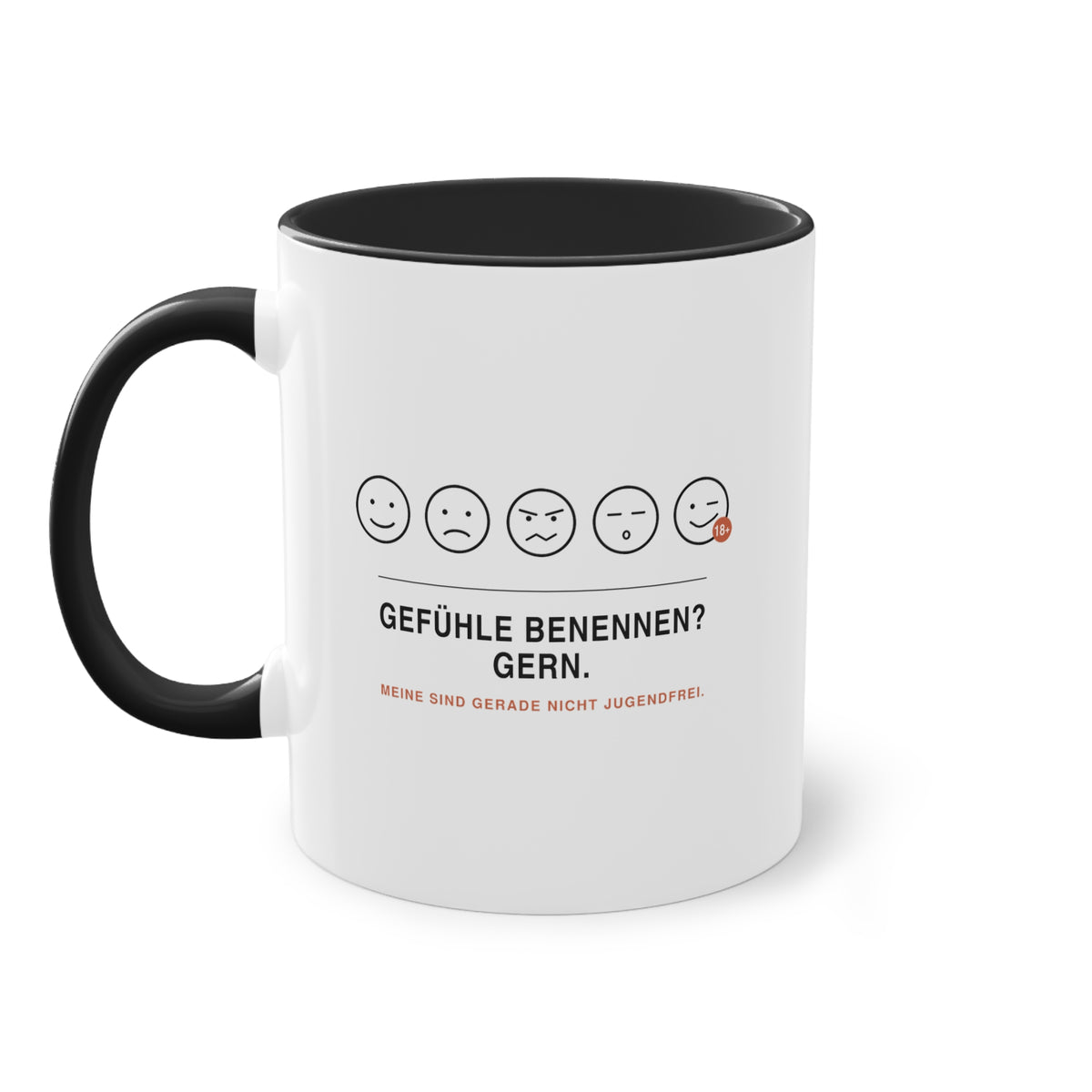 Gefühle benennen? Gern. Meine sind gerade nicht jugendfrei · Erzieher Tasse