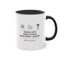 Wische Rotz, binde Schuhe, beantworte „Warum?“ · Erzieher Tasse