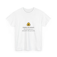 Strom ist wie Respekt: Wer ihn ignoriert, bekommt eine gewischt · Elektriker T-Shirt