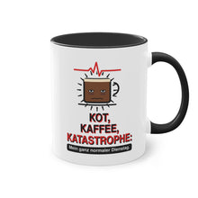 Kot, Kaffee, Katastrophe · Pflege Tasse