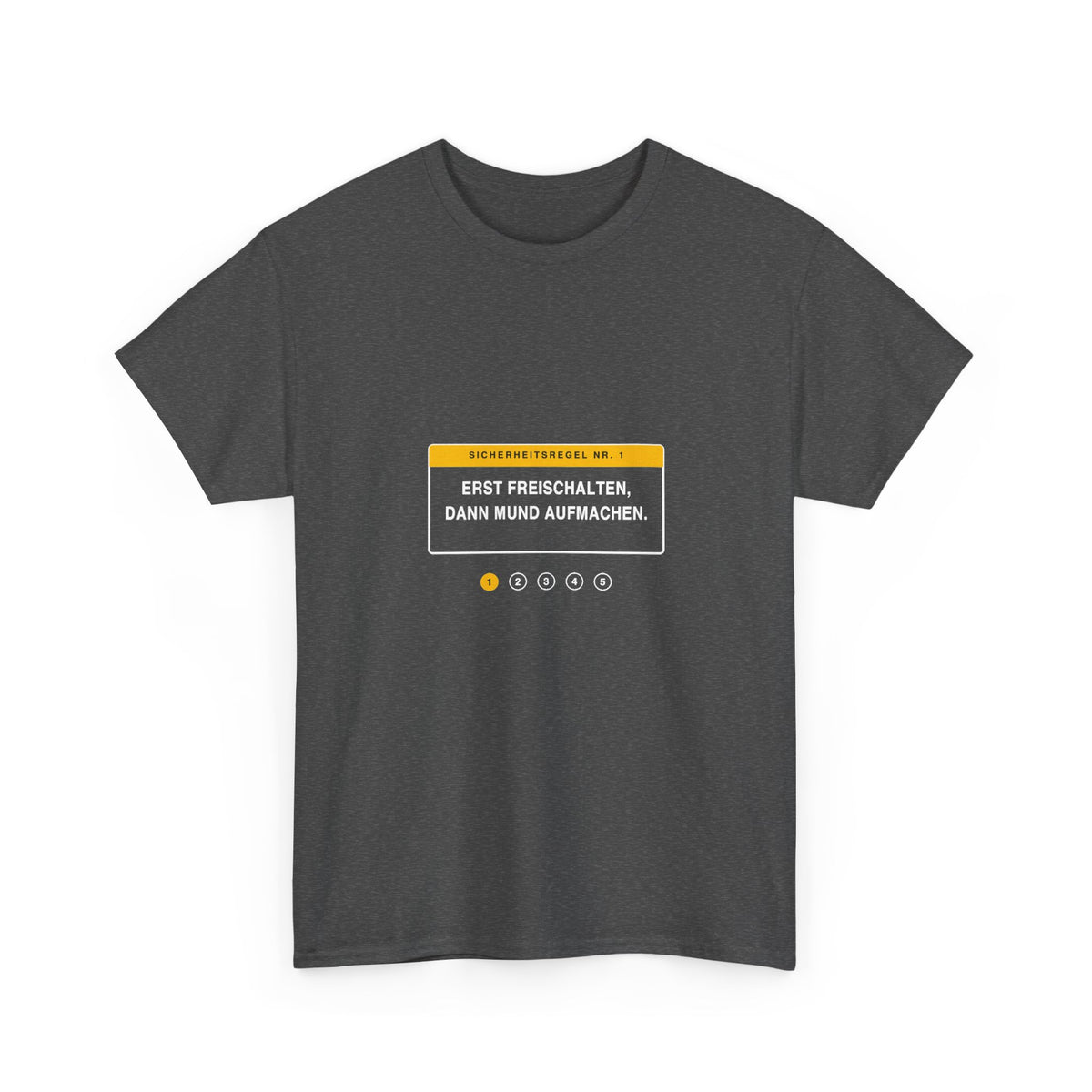 Erst freischalten, dann Mund aufmachen · Elektriker T-Shirt