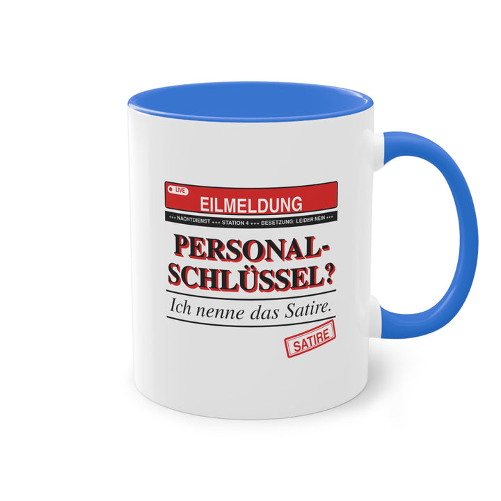 Personalschlüssel? Ich nenne das Satire