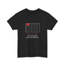 Montag, erste Stunde: Wir sind beide nicht freiwillig hier · Lehrer T-Shirt