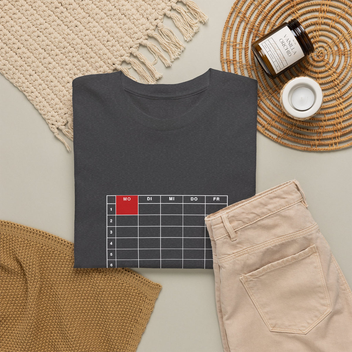 Montag, erste Stunde: Wir sind beide nicht freiwillig hier · Lehrer T-Shirt