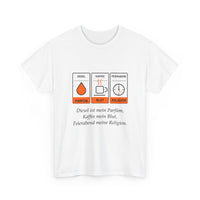 Diesel ist mein Parfüm, Kaffee mein Blut · Kfz T-Shirt