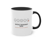 Gefühle benennen? Gern. Meine sind gerade nicht jugendfrei · Erzieher Tasse
