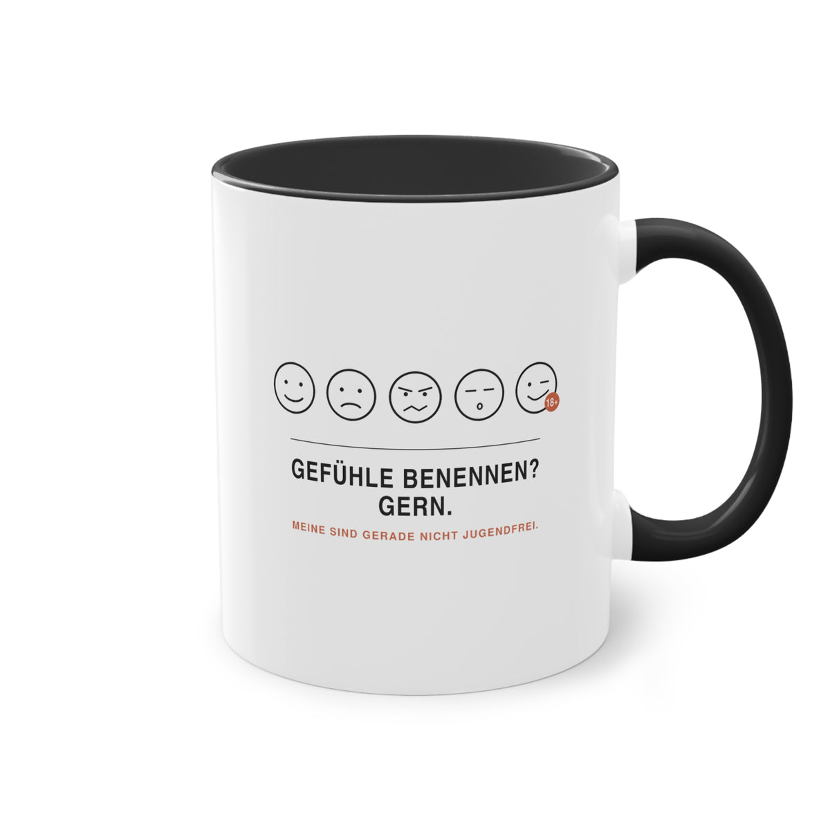 Gefühle benennen? Gern. Meine sind gerade nicht jugendfrei · Erzieher Tasse