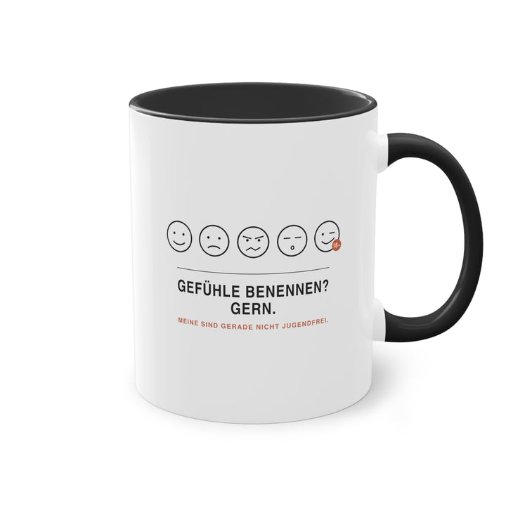 Gefühle benennen? Gern. Meine sind gerade nicht jugendfrei