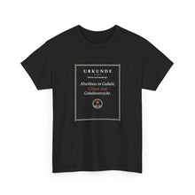 Abschluss in Geduld, Glitzer und Gehaltsverzicht · Erzieher T-Shirt