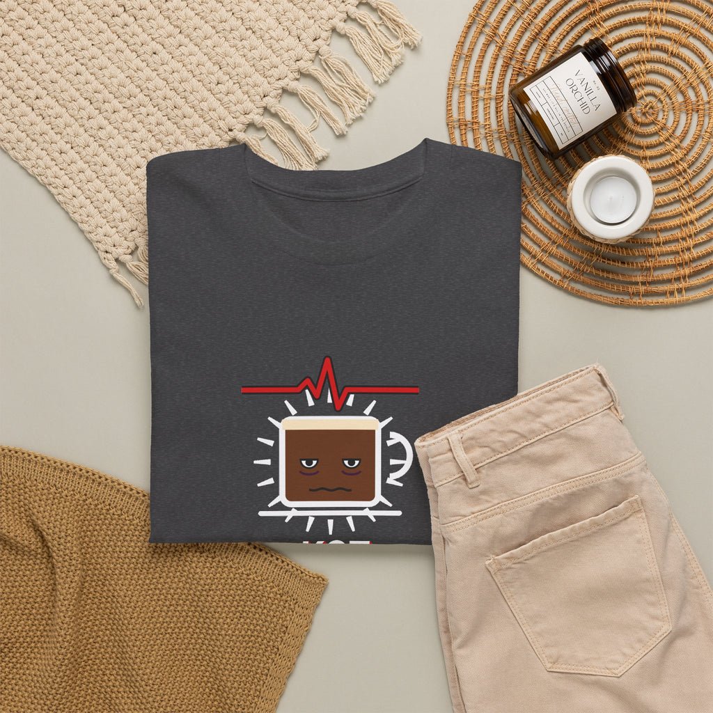 Kot, Kaffee, Katastrophe · Pflege T-Shirt
