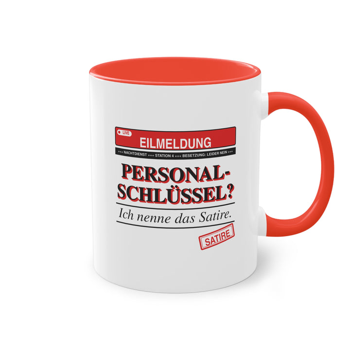 Personalschlüssel? Ich nenne das Satire