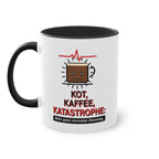 Kot, Kaffee, Katastrophe · Pflege Tasse