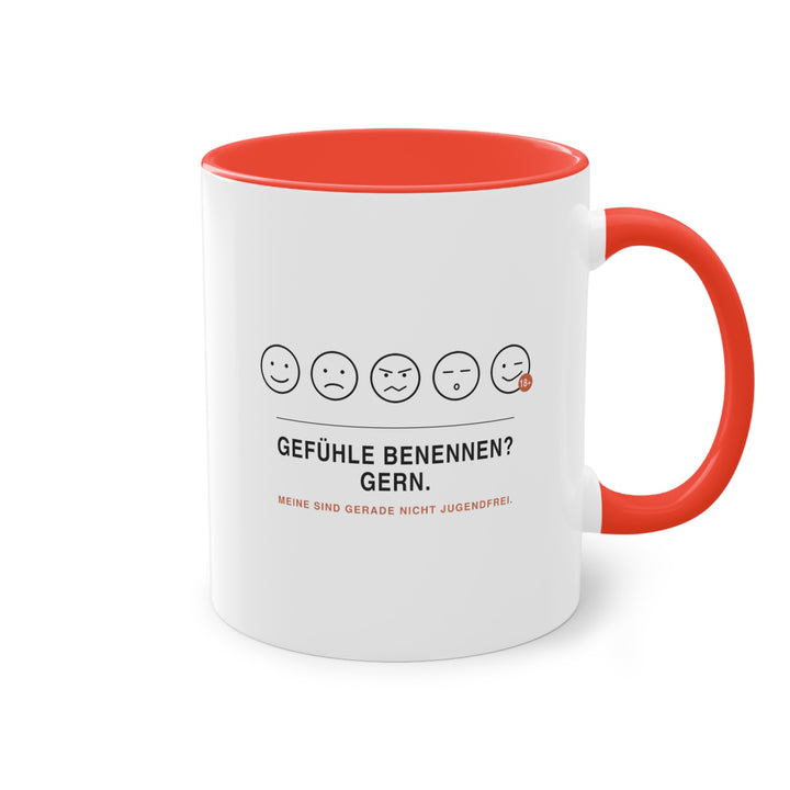 Gefühle benennen? Gern. Meine sind gerade nicht jugendfrei