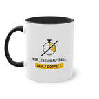 Wer „eben mal“ sagt, zahlt doppelt · Elektriker Tasse