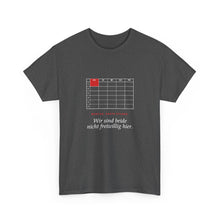 Montag, erste Stunde: Wir sind beide nicht freiwillig hier · Lehrer T-Shirt