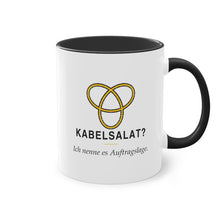 Kabelsalat? Ich nenne es Auftragslage · Elektriker Tasse
