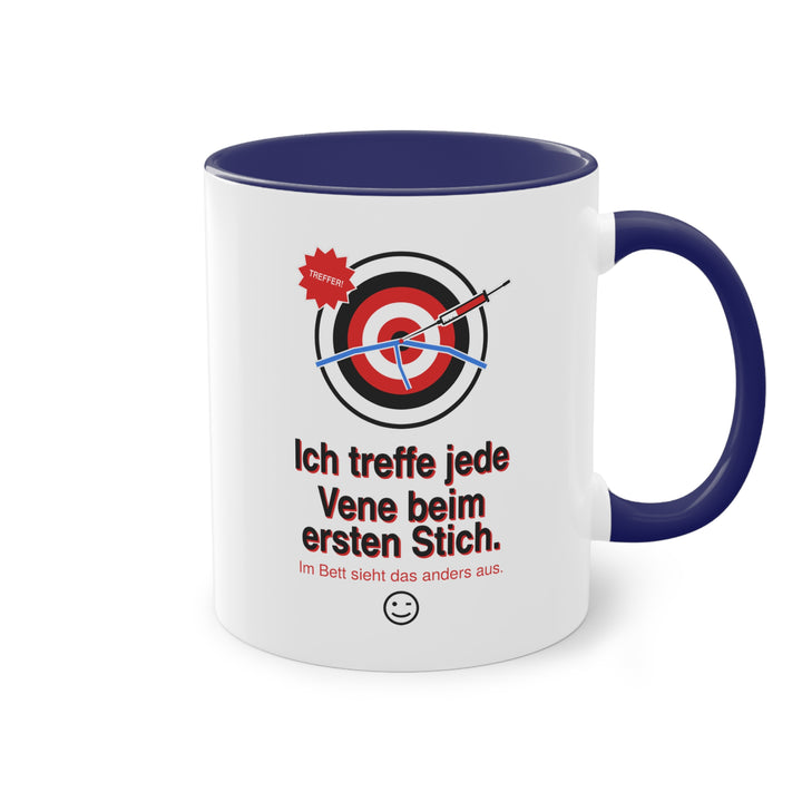 Ich treffe jede Vene beim ersten Stich