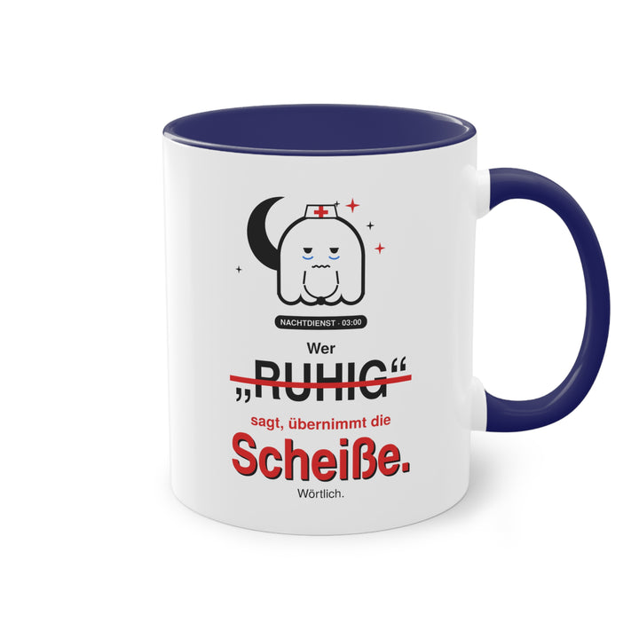 Wer „ruhig“ sagt, übernimmt die Scheiße
