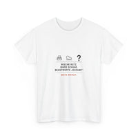 Wische Rotz, binde Schuhe, beantworte „Warum?“ · Erzieher T-Shirt