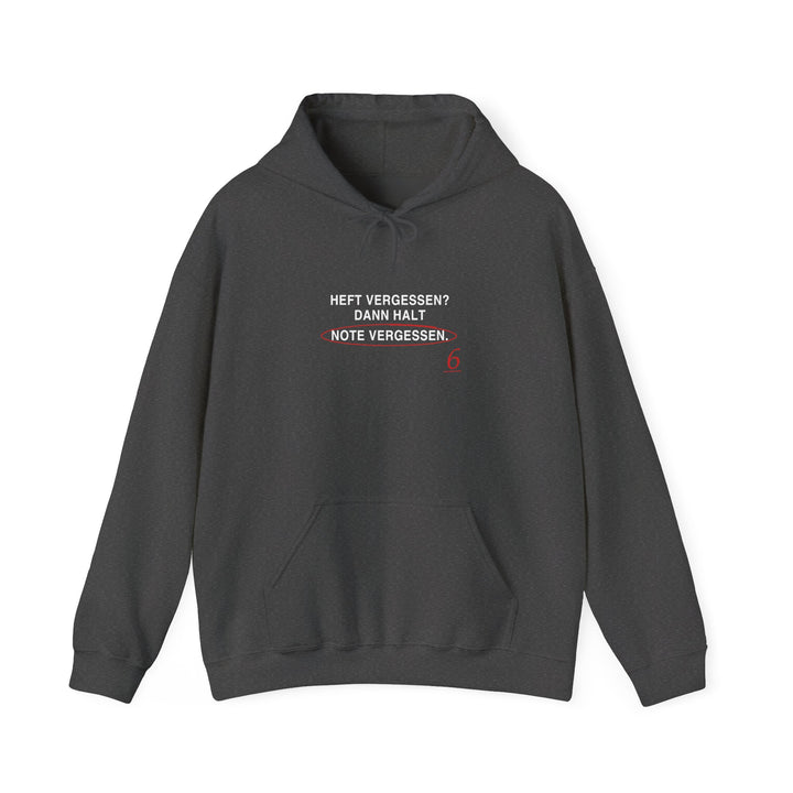 Heft vergessen? Dann halt Note vergessen
